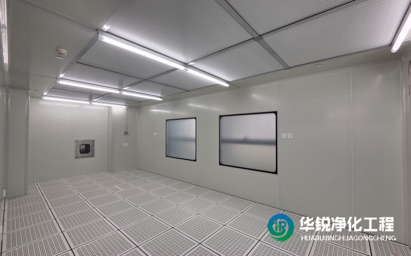 成都英杰晨晖科技 1600㎡半导体芯片百级洁净室装修项目