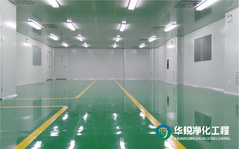 成都西典新能电子 900㎡新能源电子净化车间装修工程